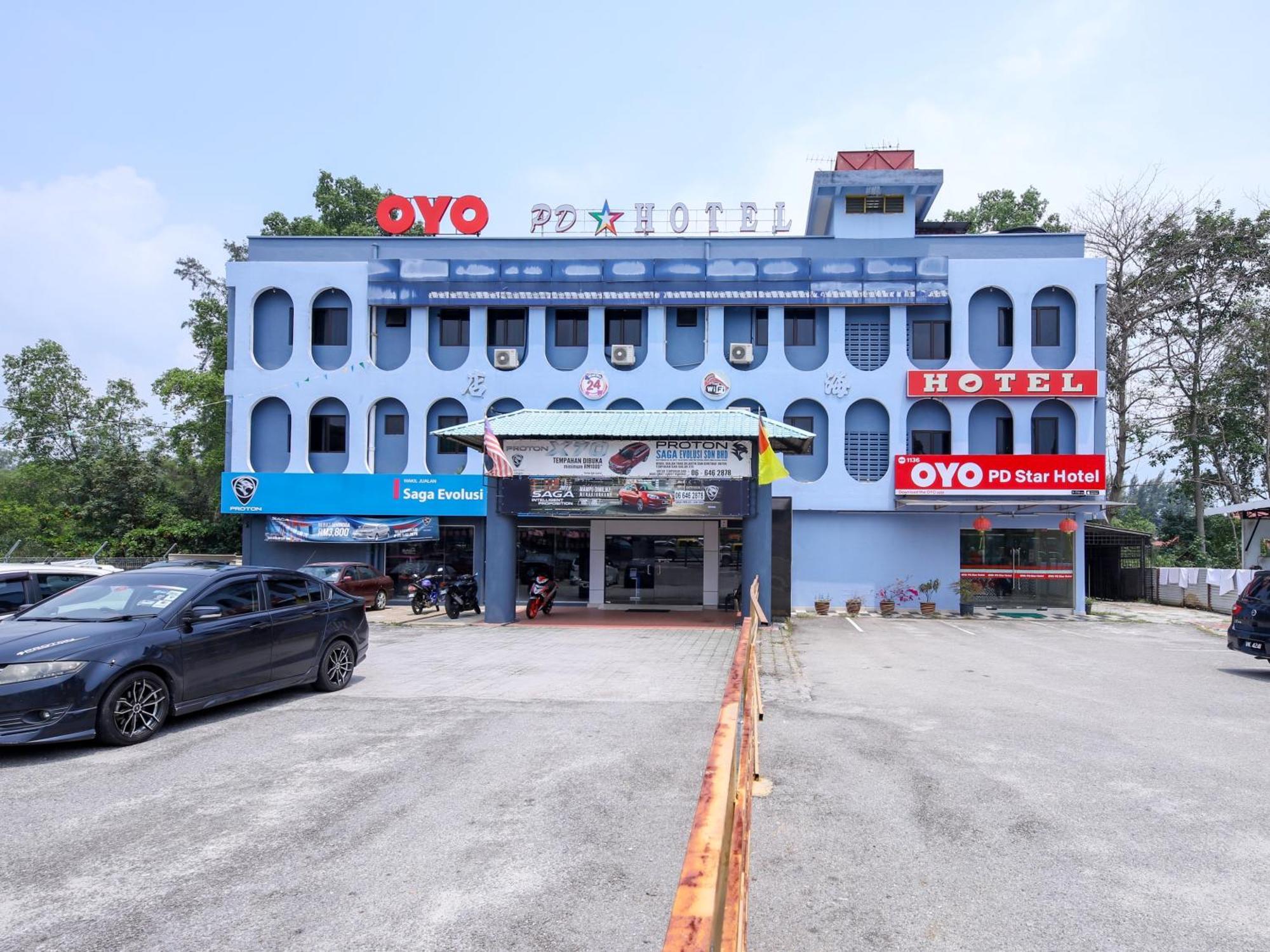 Oyo 1136 Pd Star Hotel Port Dickson Exterior foto